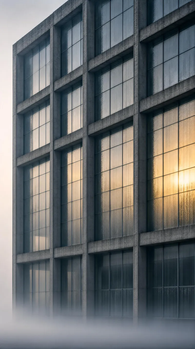 Modern Concrete Building