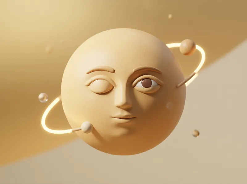 Winking 3D Celestial Sphere