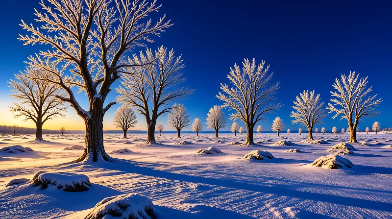 Snowy Winter Landscape