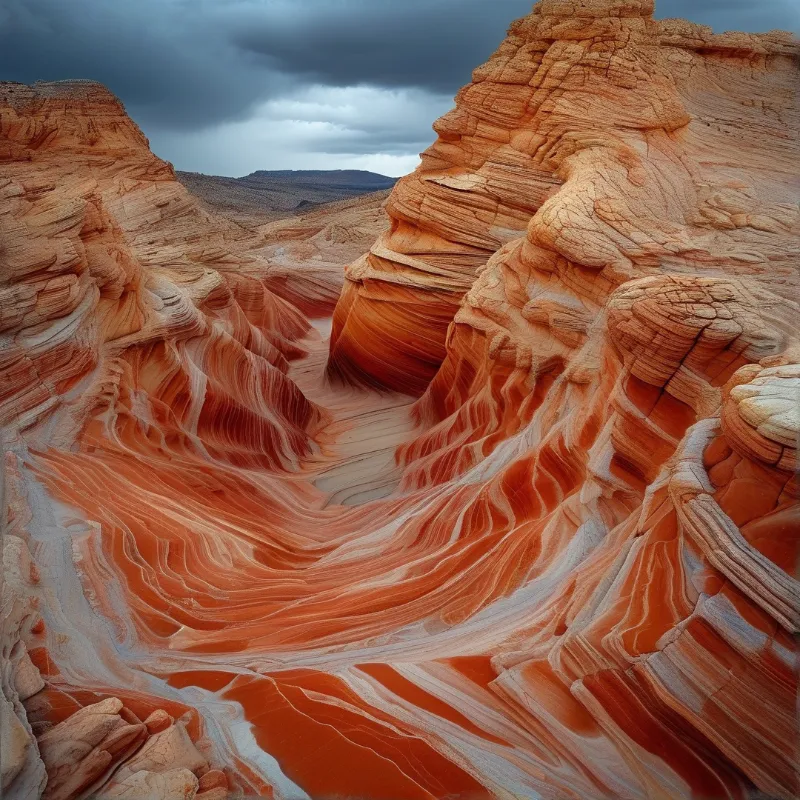 The Wave Utah Sandstone