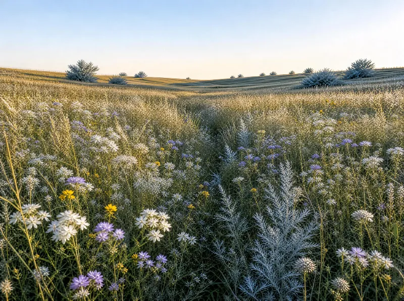 Wildflower Field Landscape