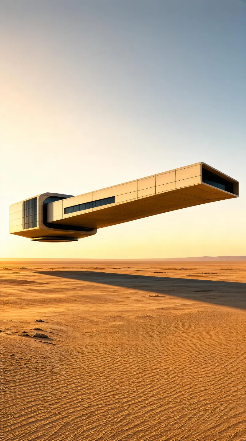 Futuristic Floating Structure