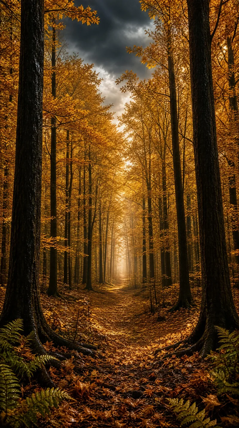 Autumn Forest Path