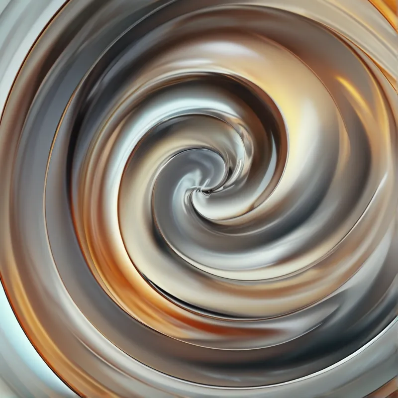 Metallic Swirl Pattern