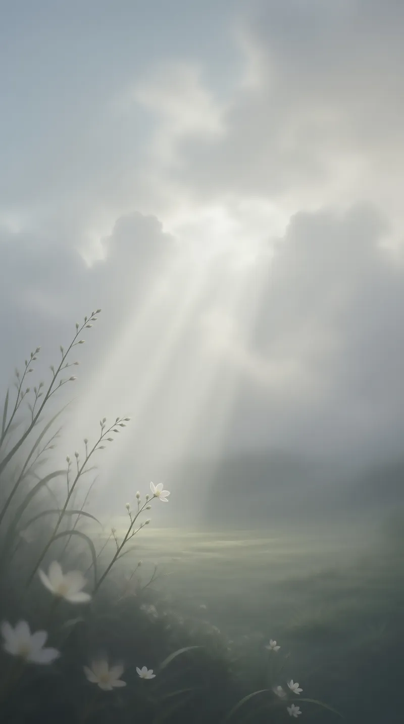 Ethereal Misty Landscape