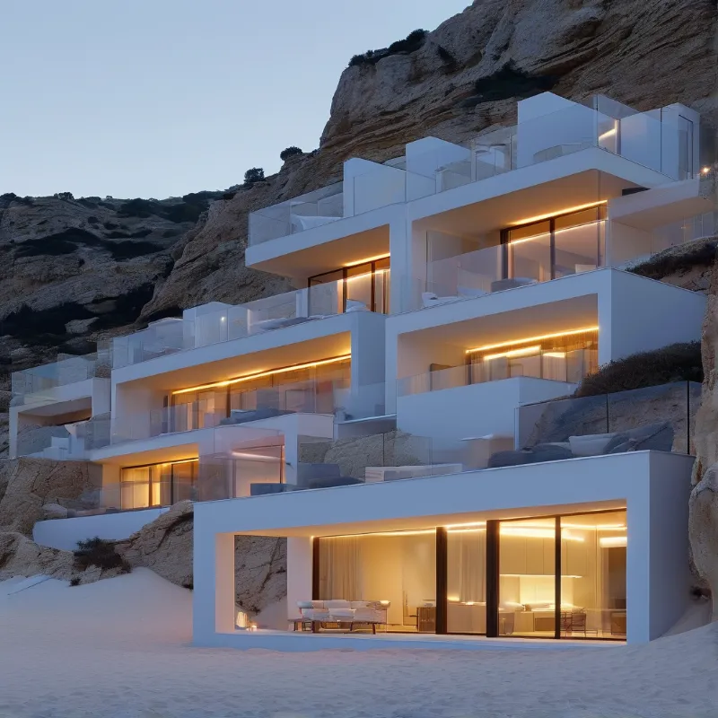 Modern Cliffside Villa