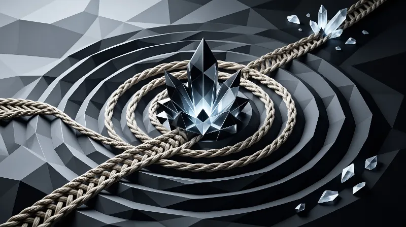 Entangled Crystal Cluster