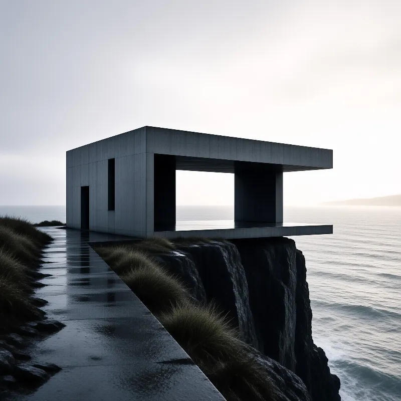 Minimalist Coastal House