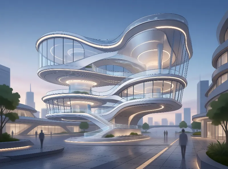 Futuristic Organic Architecture