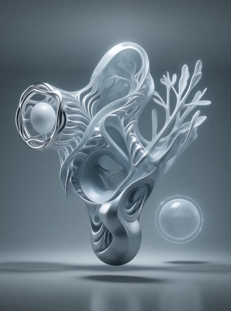 Surreal Organic Sculpture