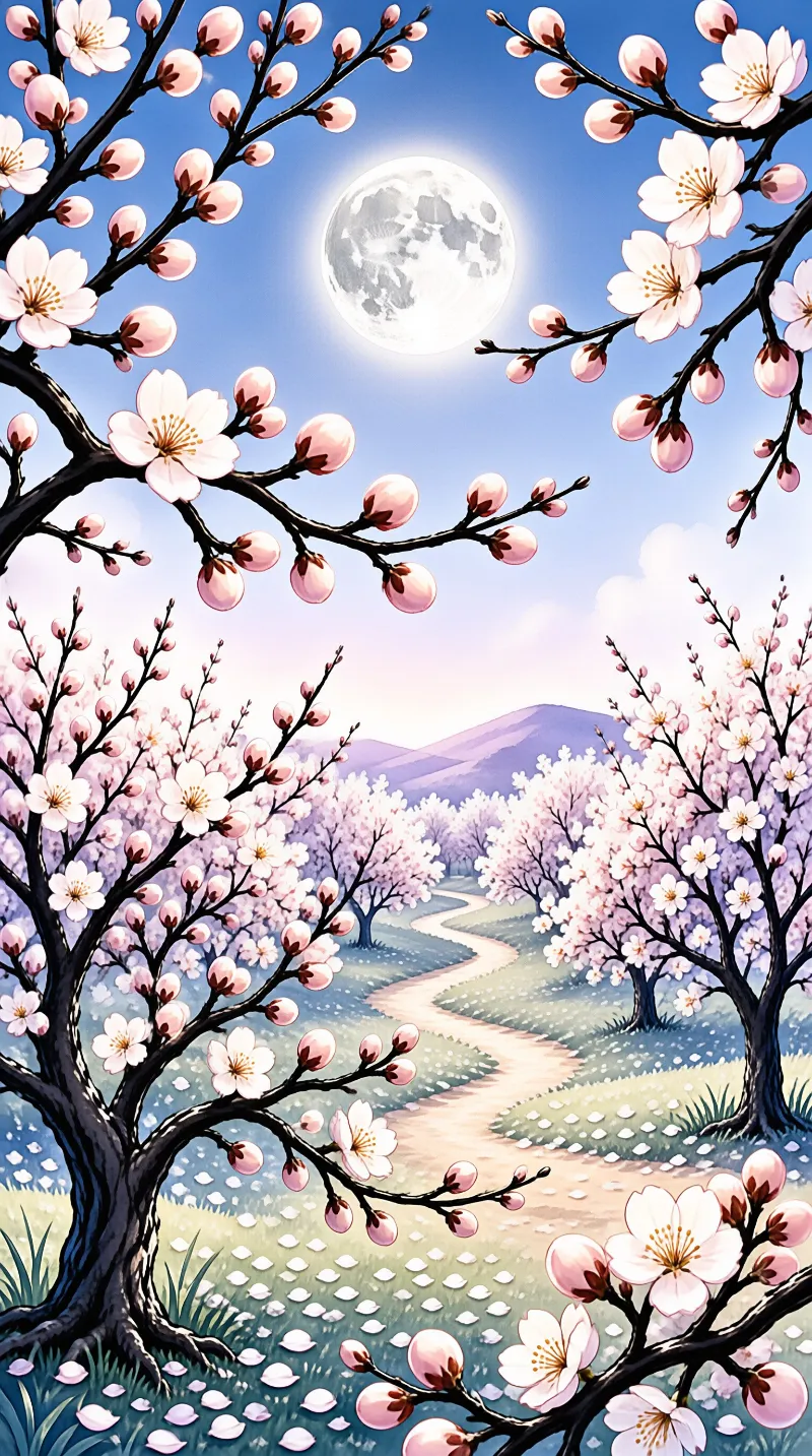 Cherry Blossom Path