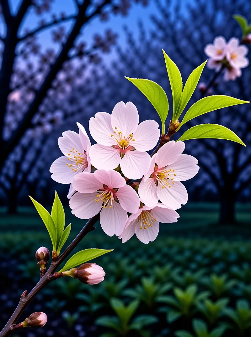 Pink Cherry Blossoms