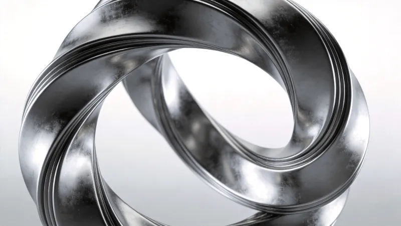 Mobius Strip — Metallic Study