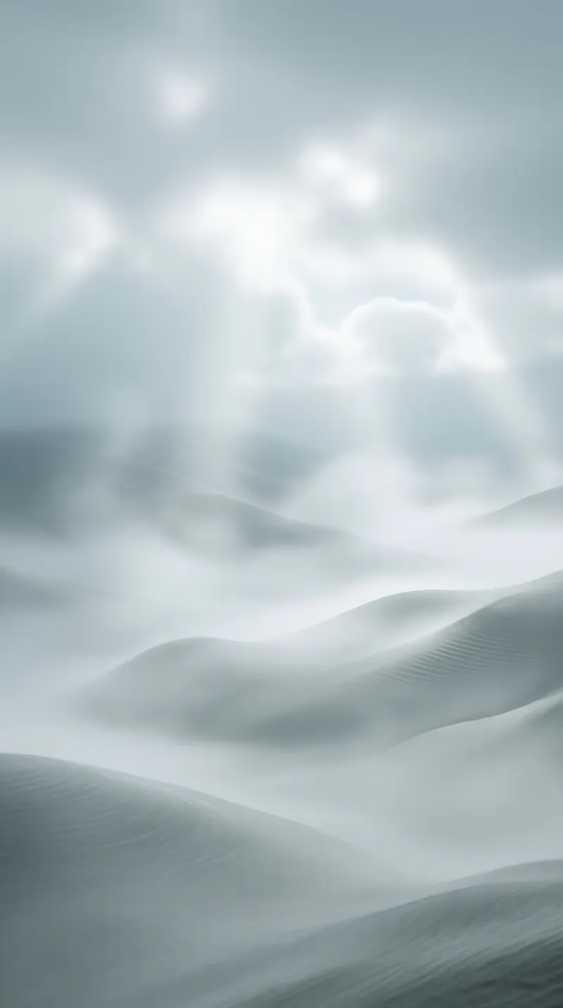 Misty Rolling Dunes