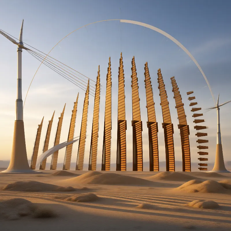 Desert Wind Energy Concept