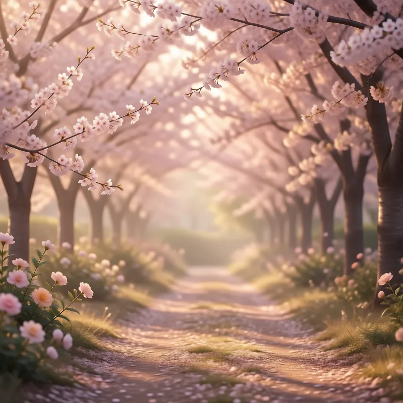 Cherry Blossom Path
