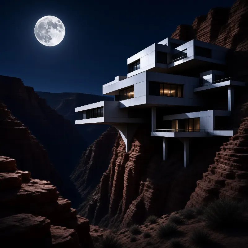 Modern Cliffside Villa