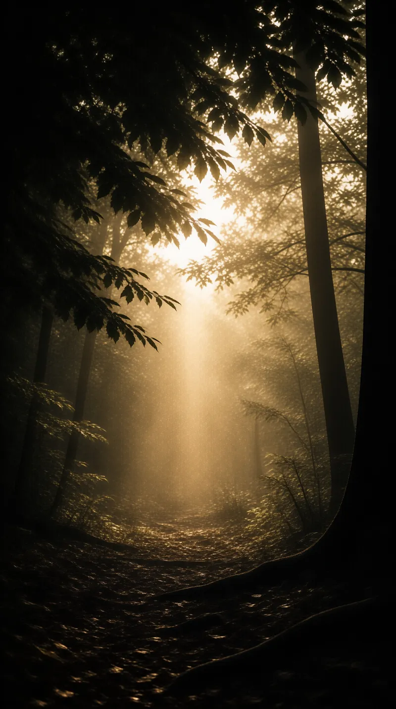 Sunlight in the Forest
