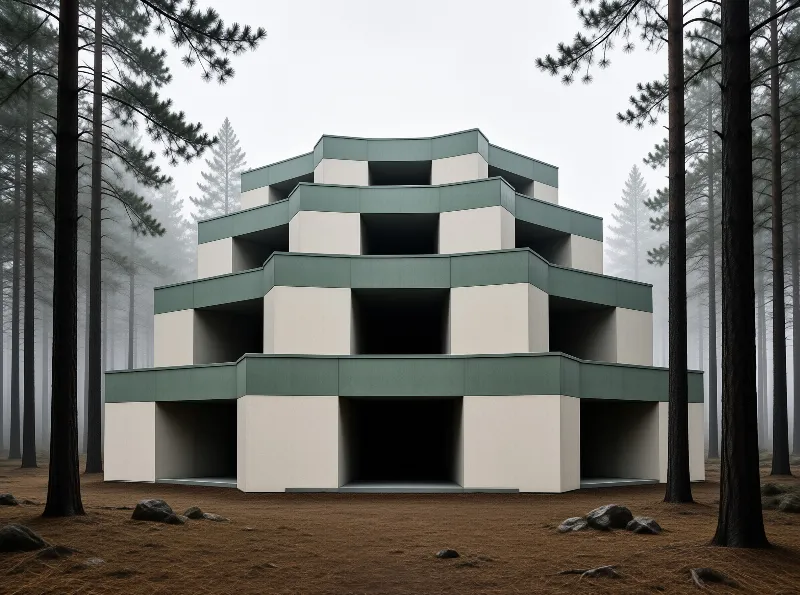 Tiered Concrete Architecture