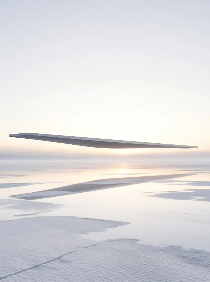 Floating Slab in Snow