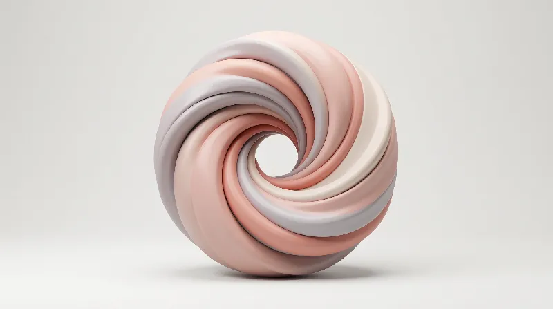 Abstract Pastel Spiral