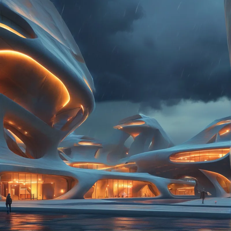 Futuristic Organic Architecture
