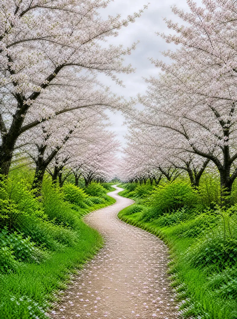 Cherry Blossom Path