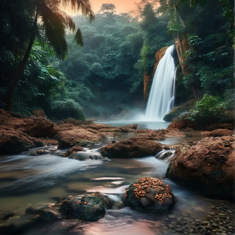 Jungle Waterfall