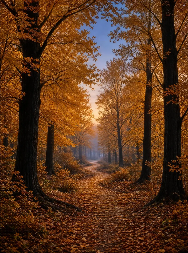 Autumn Forest Path