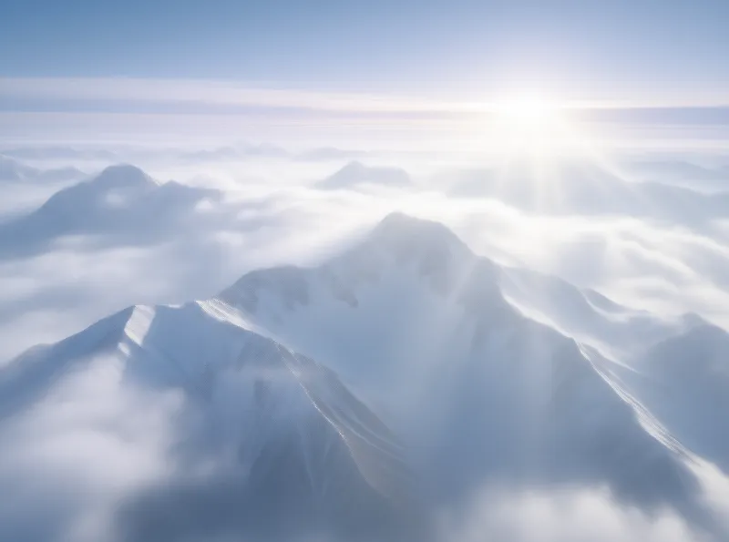 Majestic Mountain Clouds