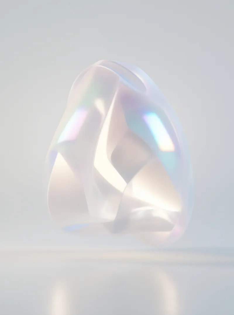 Iridescent Abstract Ring