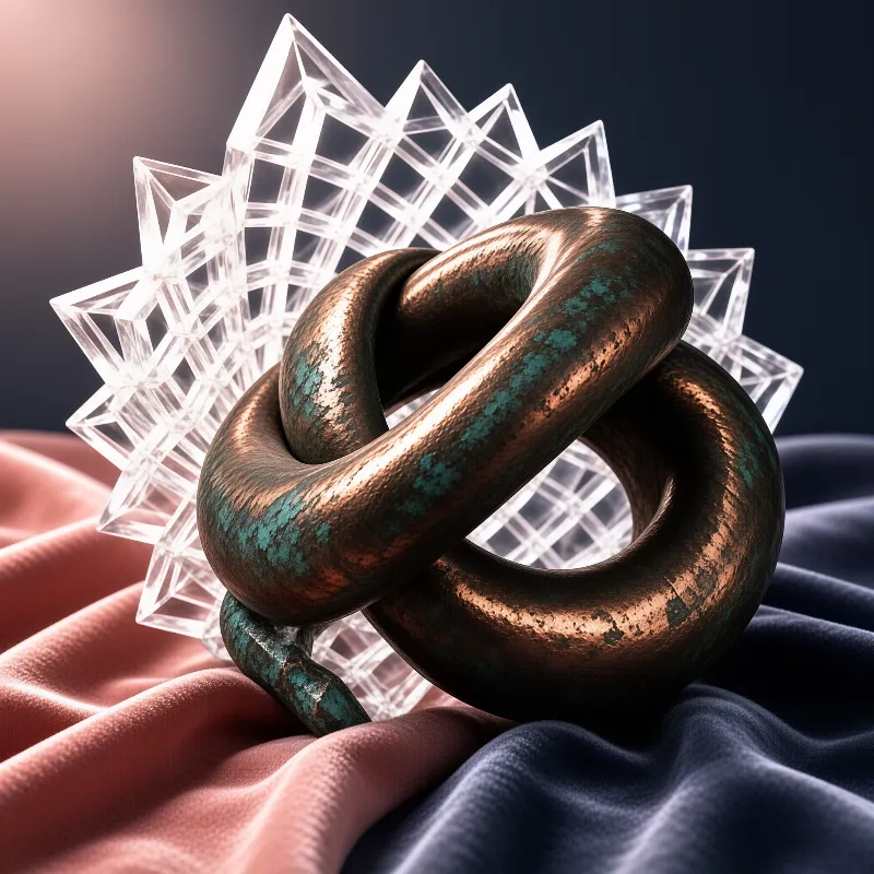 Bronze Ouroboros Sculpture