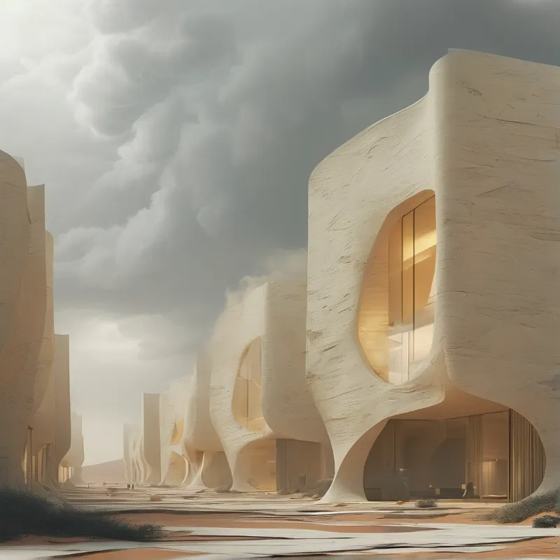Organic Futuristic Buildings