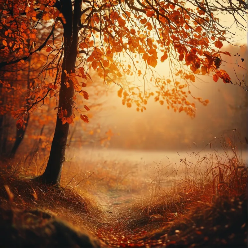 Autumn Forest Path