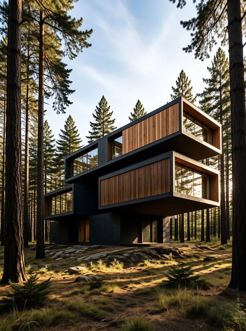 Modern Forest Villa