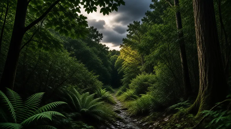 Mystical Forest Path