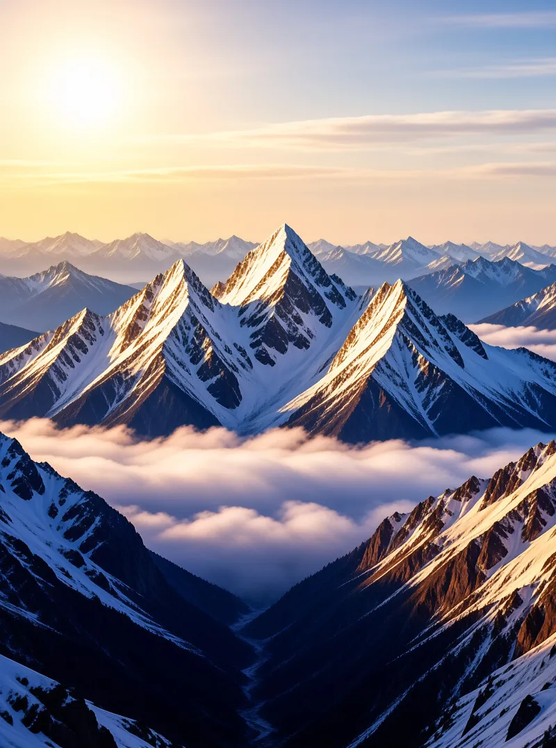 Alpine Sunrise Majesty