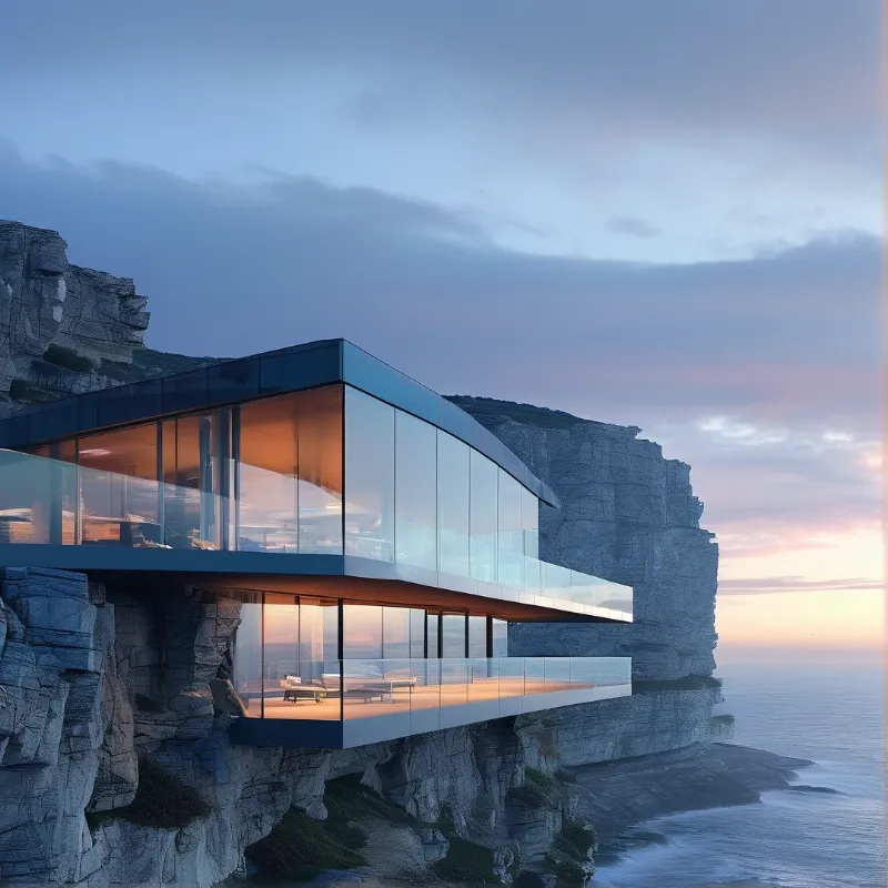 Modern Cliffside Villa