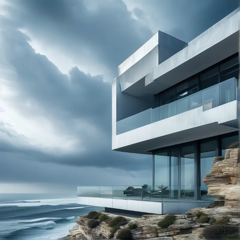 Modern Cliffside Villa