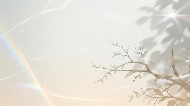 Ethereal Sunlight and Leaves