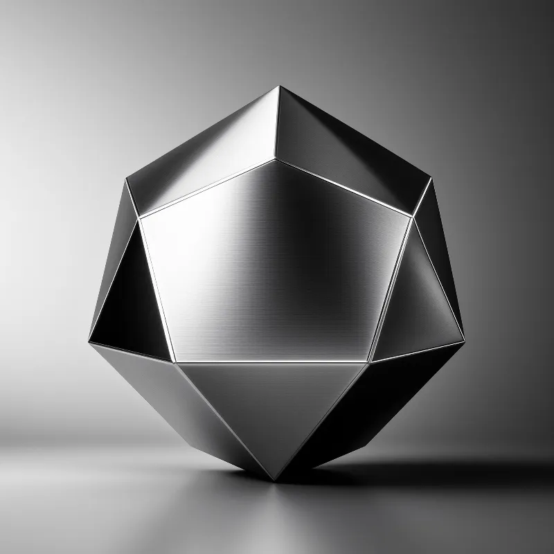 Metallic Icosahedron