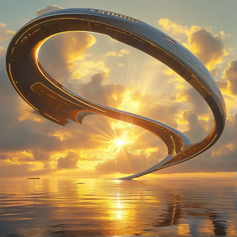 Futuristic Ocean Loop