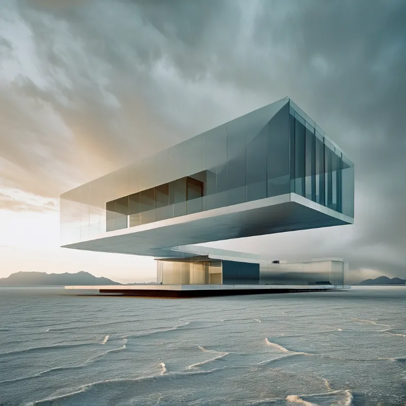 Floating Glass House