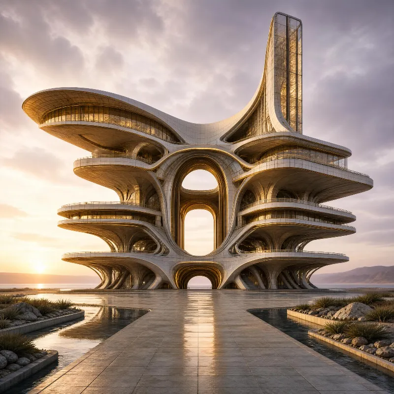 Organic Futuristic Structure