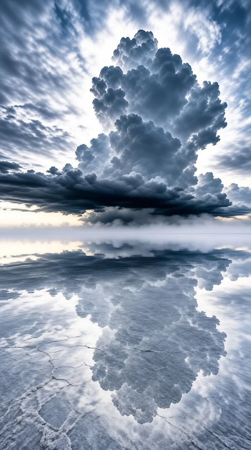 Dramatic Cloud Reflection