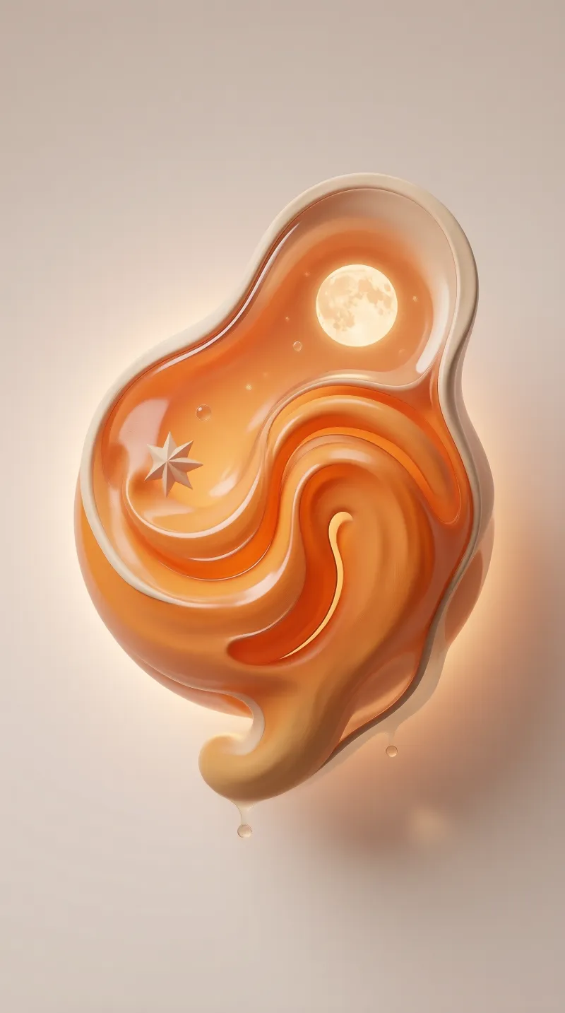 Liquid Amber Moon