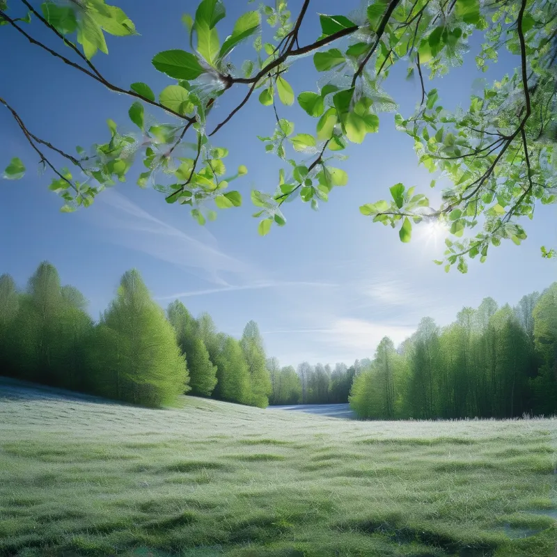 Sunny Spring Meadow