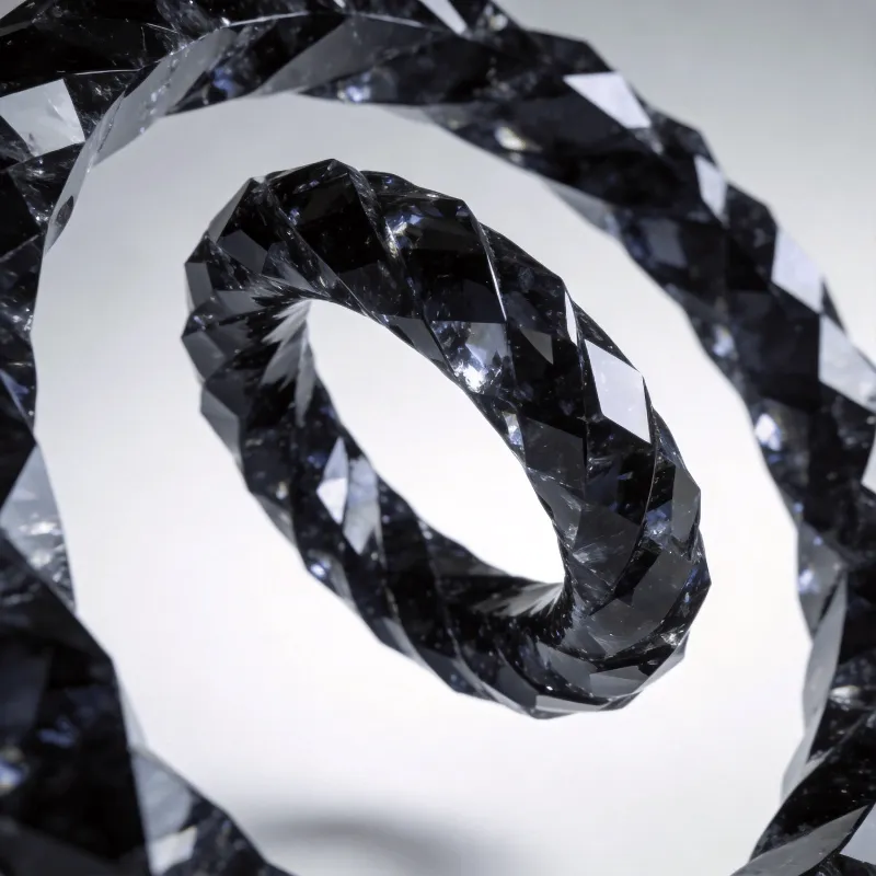 Dark, Crystal Mobius Strip
