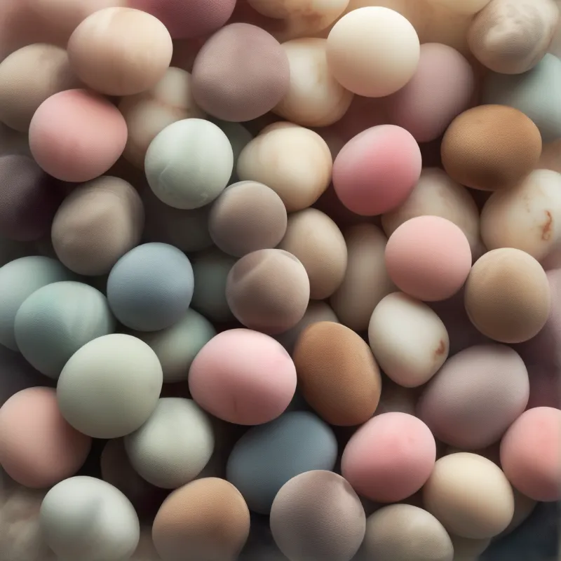 Pastel Colored Spheres