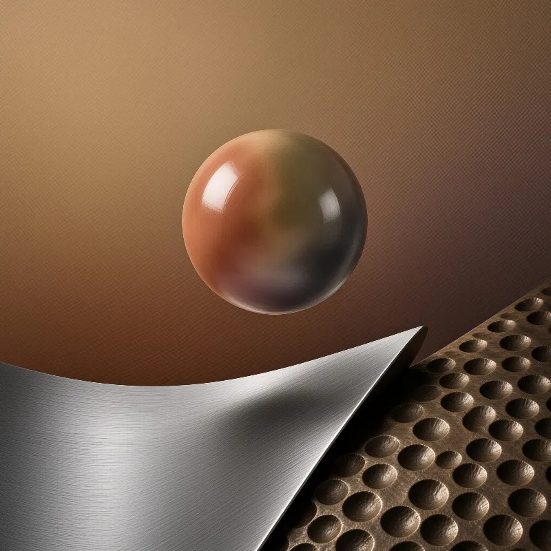 Floating Sphere and Metal